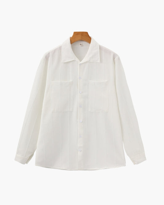 Classic White Long Sleeve Shirt