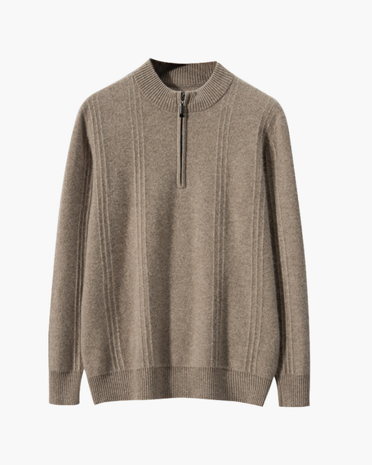 Rowan Quarter Zip Knit Sweater