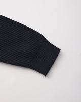 Ribbed Knit Crew Sweater