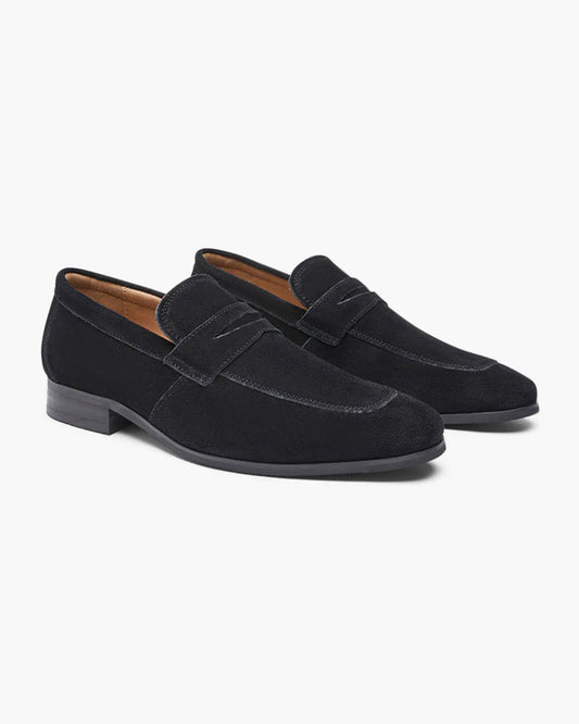 Harrison Suede Penny Loafers