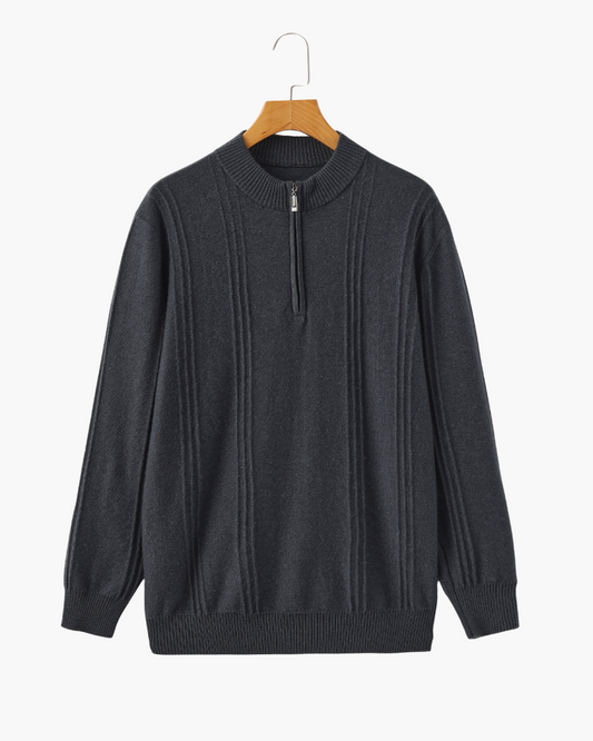 Rowan Quarter Zip Knit Sweater