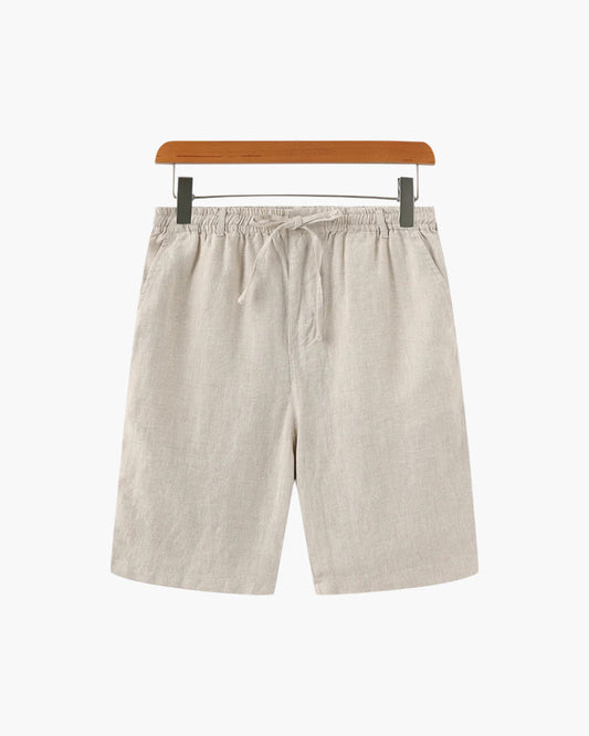 Ashton Linen Drawstring Shorts