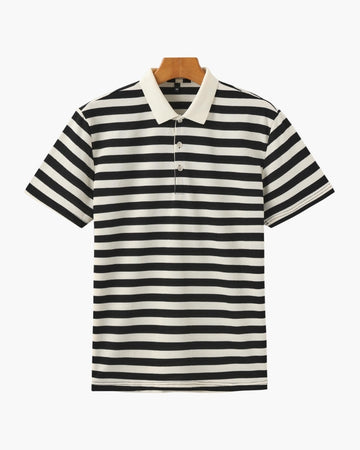 Classic Stripe Polo Shirt