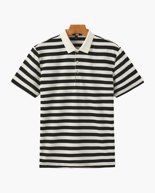 Classic Stripe Polo Shirt