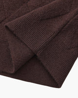 Diamond Knit Crew Sweater