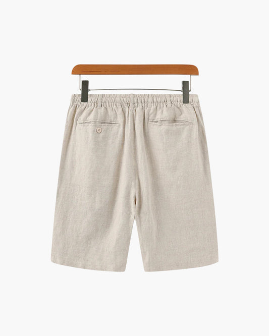 Ashton Linen Drawstring Shorts