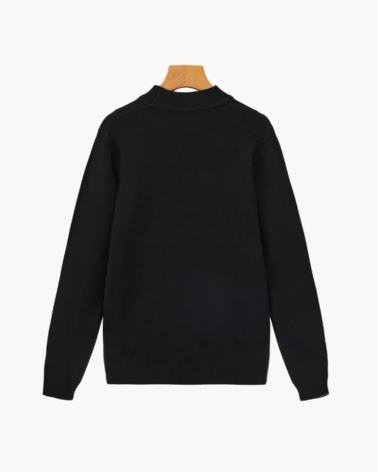 Classic Mock Neck Sweater