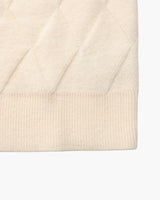 Diamond Knit Crew Sweater