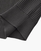 Ribbed Knit Crew Sweater