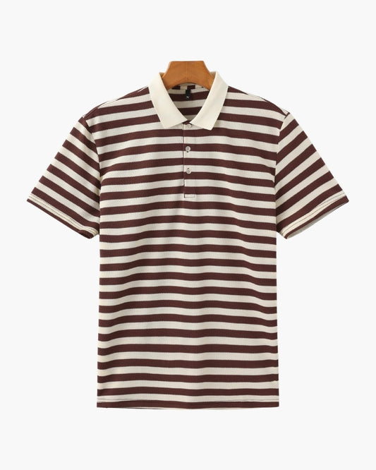 Classic Stripe Polo Shirt