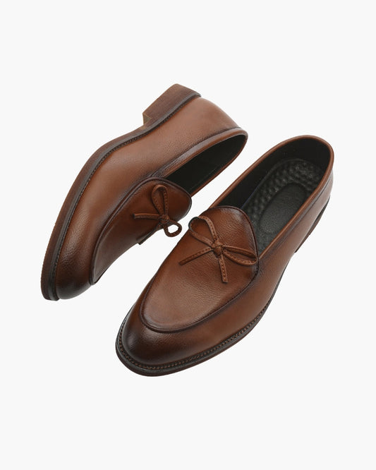 Florence Leather Tassel Loafers