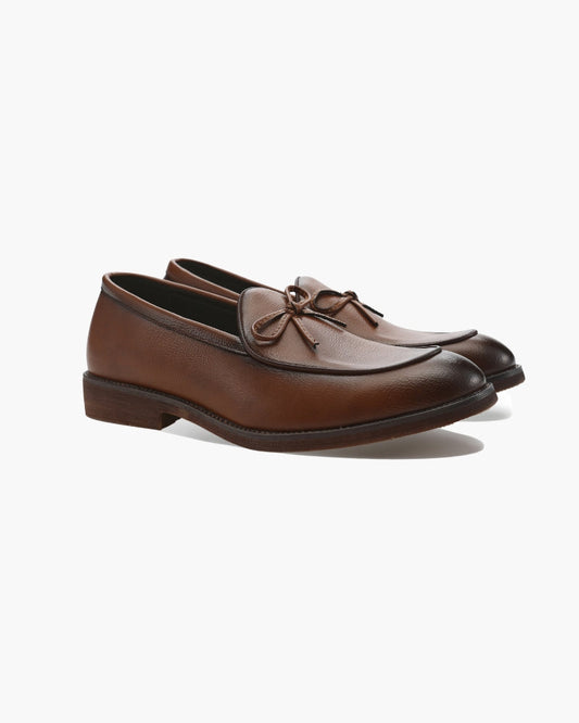 Florence Leather Tassel Loafers