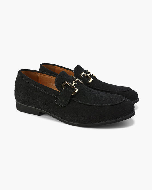 Kingston Suede Horsebit Loafers