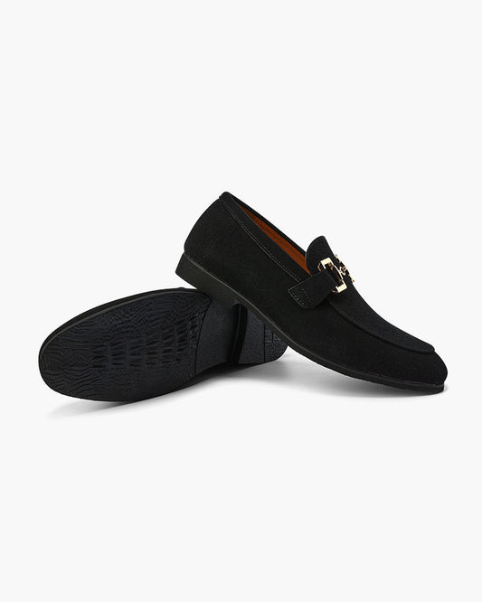 Kingston Suede Horsebit Loafers