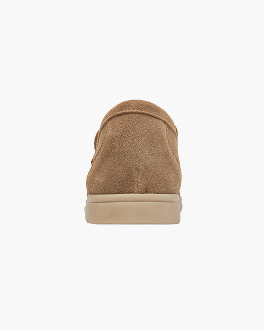 Siena Suede Slip On Loafers